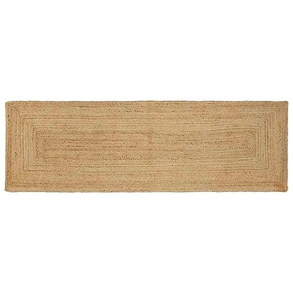 vidaXL Bereichsteppich Beige 80 x 400 cm Jute 42010392 günstig online kaufen