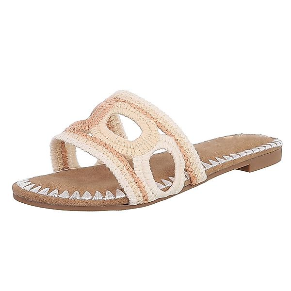 Ital-Design Damen-Sandalen mit handgewebtem Design für günstig online kaufen