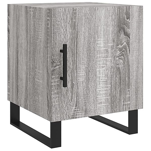 vidaXL Nachttisch Nachttisch Grau Sonoma 40x40x50 günstig online kaufen