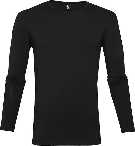 Alan Red Olbia Longsleeve T-shirt Schwarz - Größe M günstig online kaufen