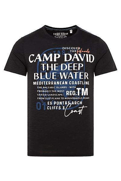 CAMP DAVID T-Shirt T-Shirt Kurzarmshirt (1-tlg., günstig online kaufen