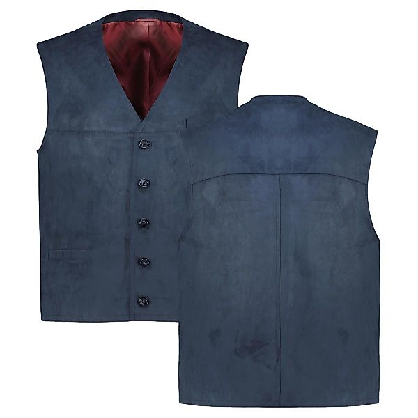 Weis Weste in Leder-Optik Farbe marine Größe: 64 günstig online kaufen