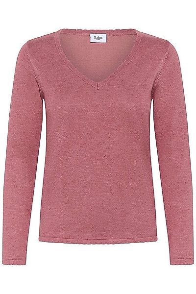 Saint Tropez Strickpullover MilaSZ LS V-Neck Pullover Regular fit, Viskosem günstig online kaufen