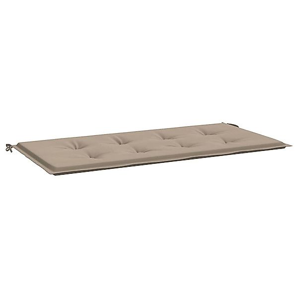 vidaXL Sitzauflage Gartenbank-Auflage Taupe 120x50x4 cm günstig online kaufen