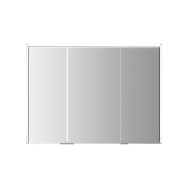 Jokey Spiegelschrank Alu III-HL LED 100 cm x 73,5 cm Aluminium günstig online kaufen