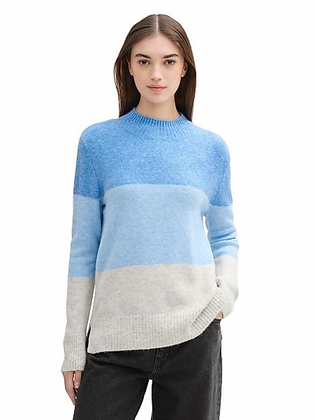 TOM TAILOR Denim Strickpullover mit Colour günstig online kaufen