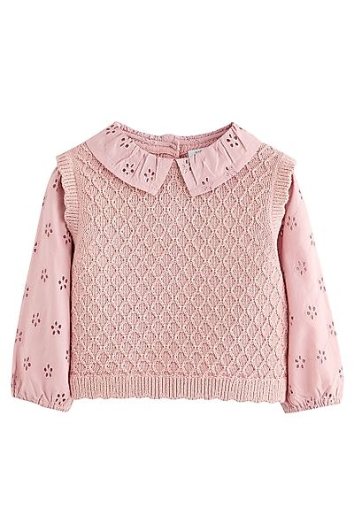 Next 2-in-1-Pullover Lagen-Strickpullover (1-tlg) günstig online kaufen