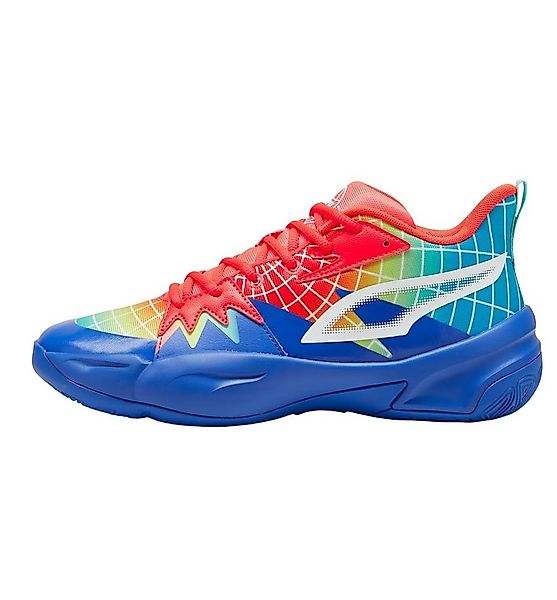 PUMA Hallen-Indoorschuhe Genetics Marcus Smart (Basketball) blau/bunt Badmi günstig online kaufen