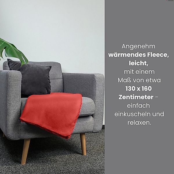 Wohndecke Polar-Fleece, wometo, OEKO-TEX®, 3 Fleecedecken günstig online kaufen