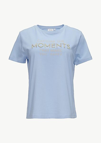 comma casual identity Kurzarmshirt Modisches T-Shirt günstig online kaufen