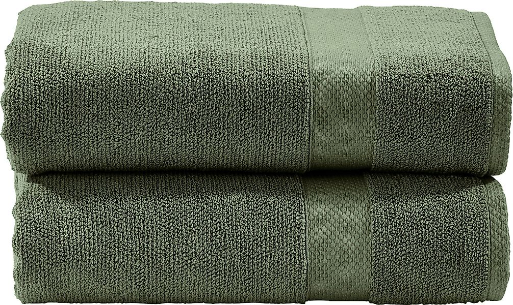 done.® Badetücher »Deluxe«, (2 St., 2er Set Duschtücher 70 x 140 cm), 2-tlg günstig online kaufen