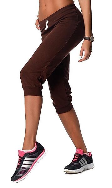 EloModa Jogginghose Damen Jogginghose 3/4 Capri günstig online kaufen