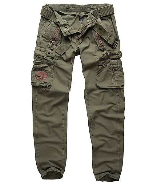 Trooper Cargohose Herren Traveler Slimmy Cargo Vintage Hose Army Outdoor Pa günstig online kaufen