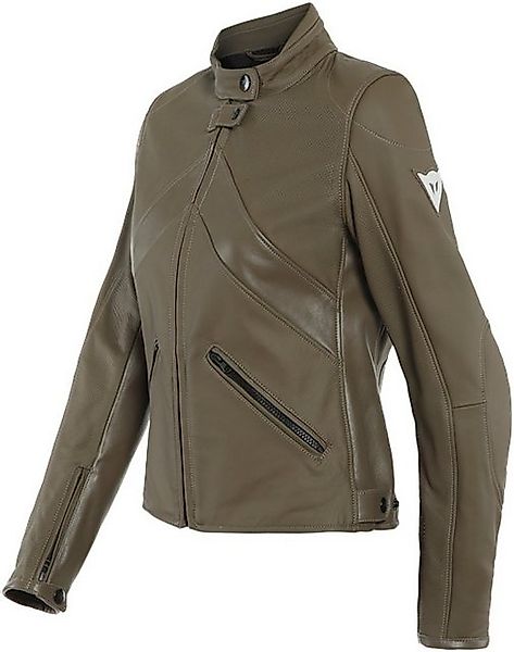 Dainese Motorradjacke Santa Monica Perforierte Damen Motorrad Lederjacke he günstig online kaufen