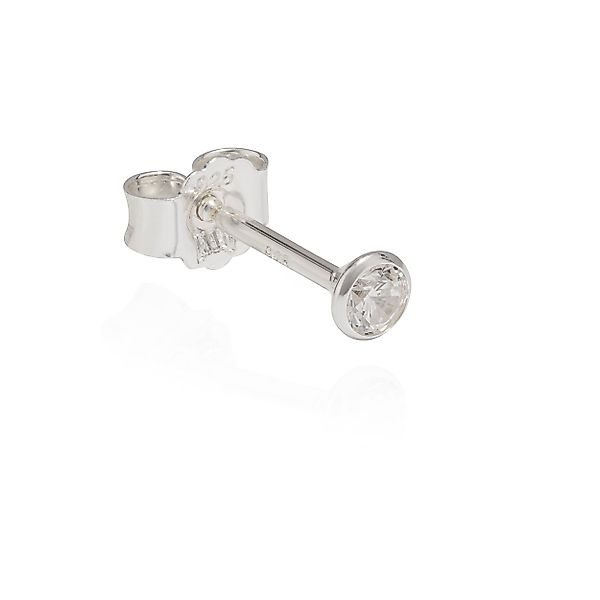 NKlaus Single-Ohrstecker Einzel 925er Silber Ohrstecker günstig online kaufen