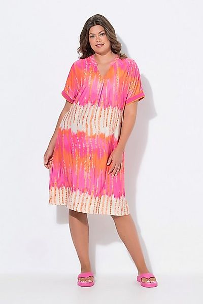 Laurasøn Midikleid Tunika-Kleid 1/2-Arm V-Ausschnitt günstig online kaufen