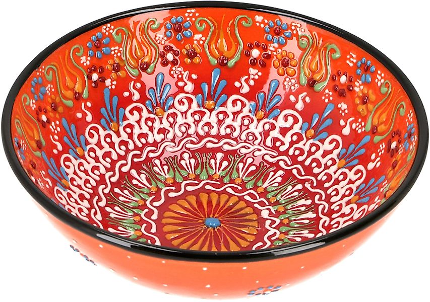 Guru-Shop Dekoschale 1 Stk. Orientalische Keramikschüssel, günstig online kaufen