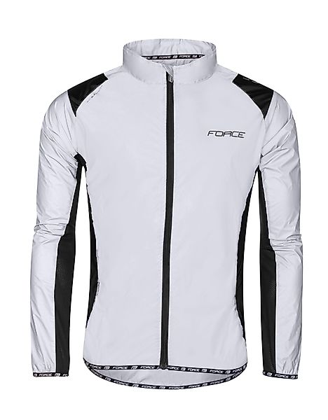 FORCE Fahrradjacke Hoch Reflektierend Jacke, Sport, günstig online kaufen