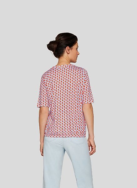 Rabe Rundhalsshirt, mit grafischem Muster günstig online kaufen