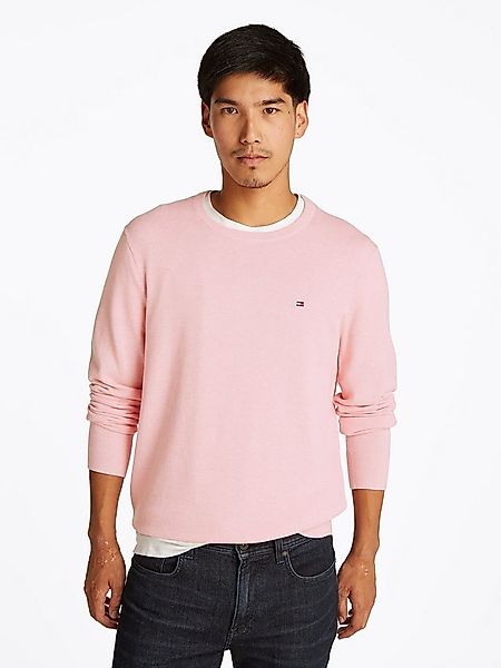 Tommy Hilfiger Rundhalspullover ESSENTIAL COTTON CREW NECK 100% Baumwolle C günstig online kaufen