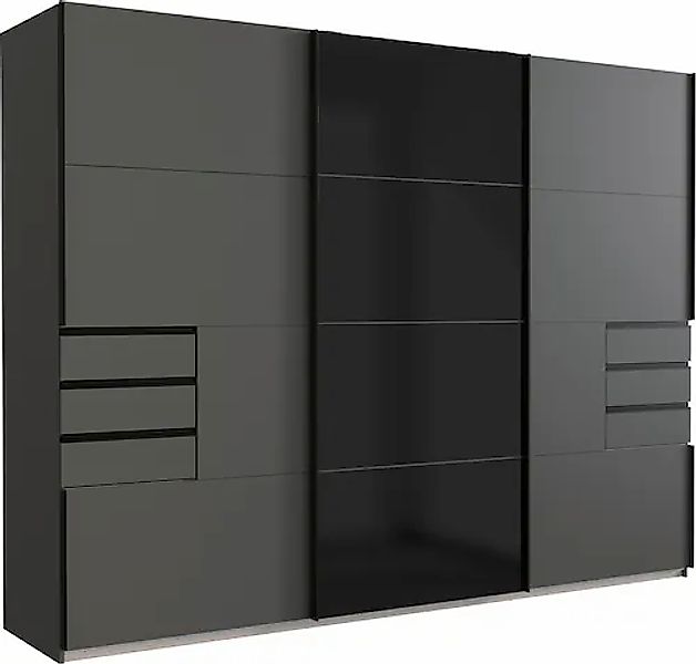 Wimex Schwebetürenschrank "Barcelona", mit Glaselementen und Schubladen günstig online kaufen