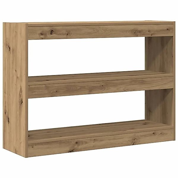 vidaXL Bücherregal Artisan-Eiche 100 x 30 x 72 cm Holzwerkstoff 862722 günstig online kaufen