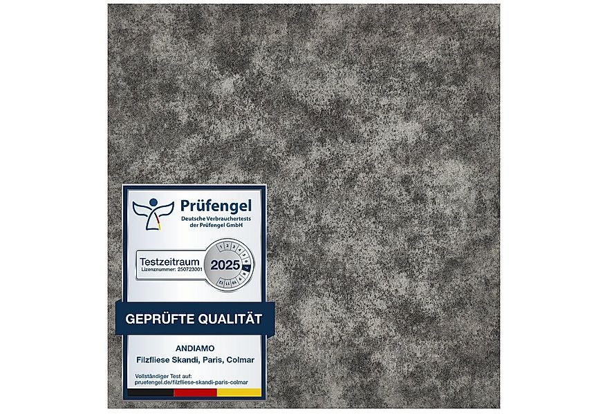 Andiamo Teppichfliese Colmar Nadelfilz, quadratisch, Höhe: 4 mm, 40x40 cm, günstig online kaufen