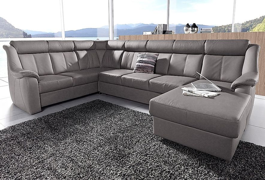 sit&more Wohnlandschaft "Basel U-Form" wahlweise mit Relaxfunktion günstig online kaufen