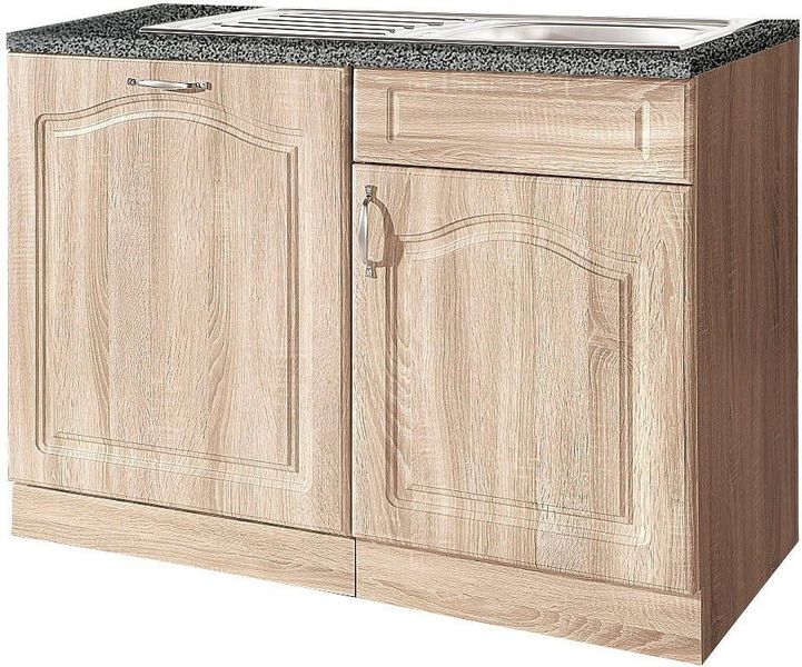 wiho Küchen Spülenschrank "Linz" 110 cm breit, inkl. Tür/Sockel für Geschir günstig online kaufen