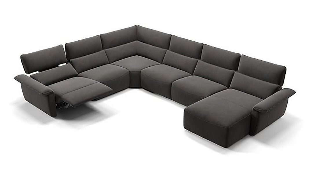 Sofanella Wohnlandschaft Stoff MERIDA, Wohnlandschaft, Ecksofa, Sofalandsch günstig online kaufen