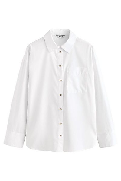 Next Langarmhemd Oversized Langärmeliges Boyfriend-Hemd (1-tlg) günstig online kaufen