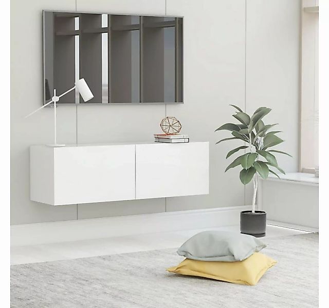 furnicato TV-Schrank Weiß 100x30x30 cm Holzwerkstoff günstig online kaufen