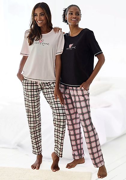 Vivance Dreams Pyjama, (Packung, 4 tlg.) günstig online kaufen