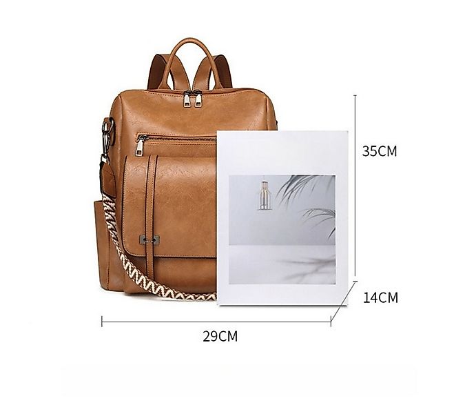 FOUORTUNATE-BEE Freizeittasche Damen Rucksack & Handtasche, wandelbar, groß günstig online kaufen