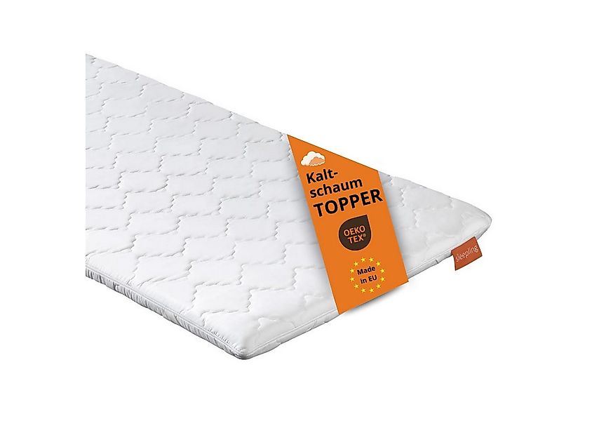 sleepling, Topper aus Kaltschaum, orthopädische Matratzenauflage, 6 cm hoch günstig online kaufen
