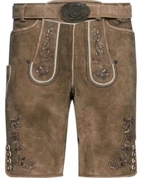 KRÜGER BUAM Trachtenlederhose Kurze Lederhose mit günstig online kaufen