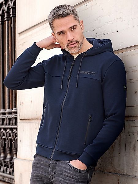 LERROS Sweatjacke "LERROS Sweatjacke mit Kapuze" günstig online kaufen