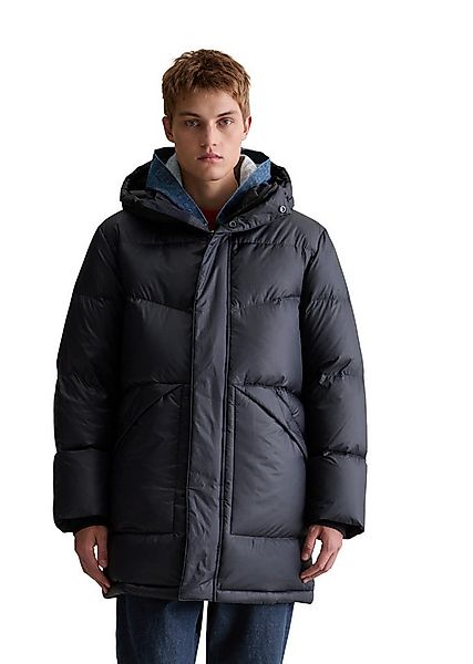Marc O'Polo DENIM Daunenmantel mit fixierter Kapuze günstig online kaufen