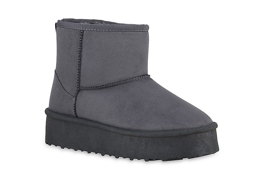 VAN HILL 840856 Winterstiefelette Damen Warm Gefüttert Winter Boots Stiefel günstig online kaufen