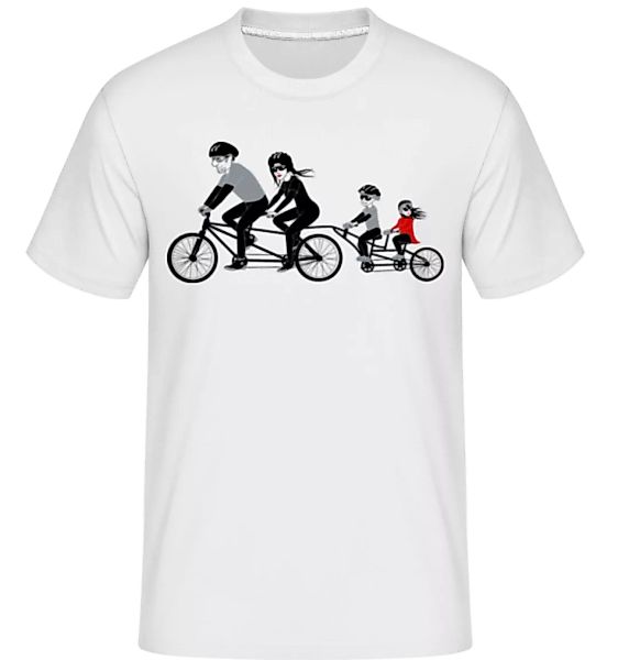 Fahrrad Familie · Shirtinator Männer T-Shirt günstig online kaufen