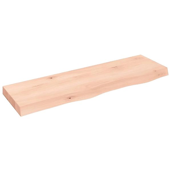 vidaXL Waschtischplatte 100x30x6 cm Massivholz Unbehandelt günstig online kaufen