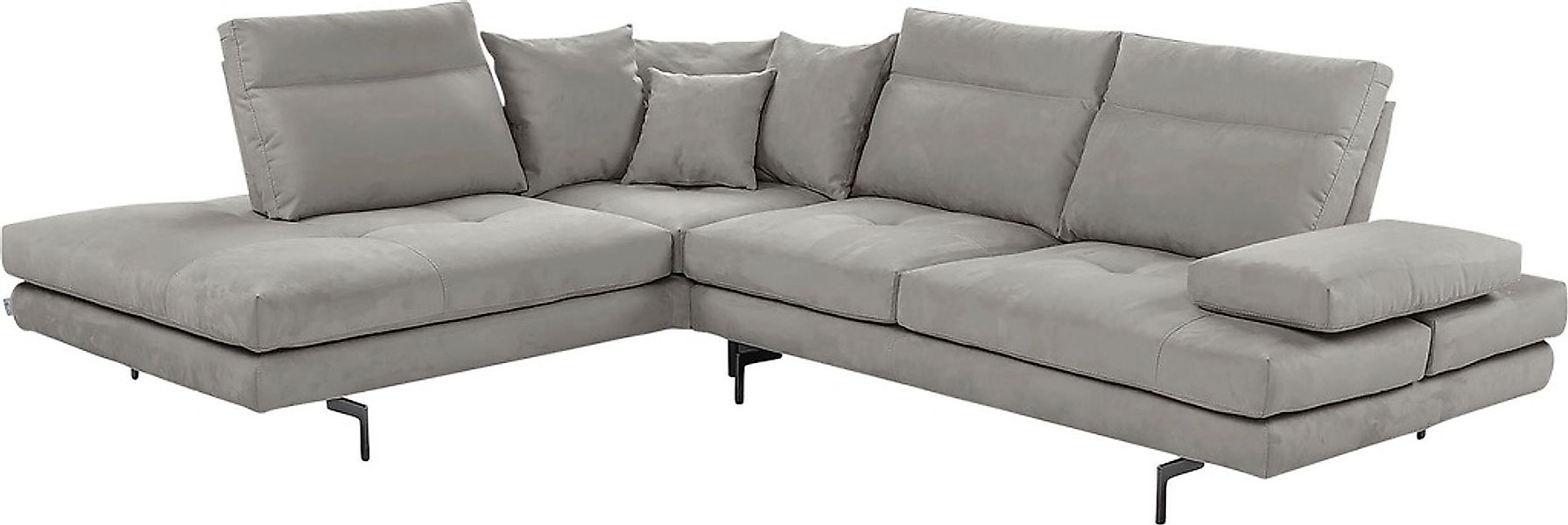 CALIA ITALIA Ecksofa "Toby Wing, Komfortsofa mit Sitzkomfort der Extraklass günstig online kaufen