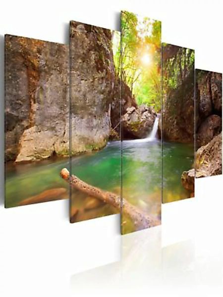 artgeist Wandbild Kristallklares Wasser mehrfarbig Gr. 200 x 100 günstig online kaufen