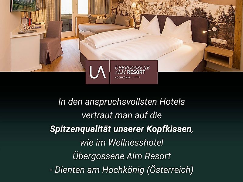 ZOLLNER Kopfkissen, Füllung: 100% Federn, Bauch-, Seiten-, Rückenschläfer, günstig online kaufen