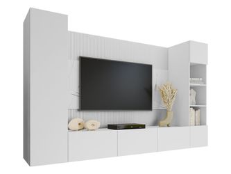 MIRJAN24 Wohnwand Deromi IV, (4er-Set, TV-Lowboard, günstig online kaufen