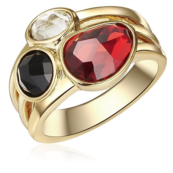 Lulu & Jane Fingerring gelbgold günstig online kaufen