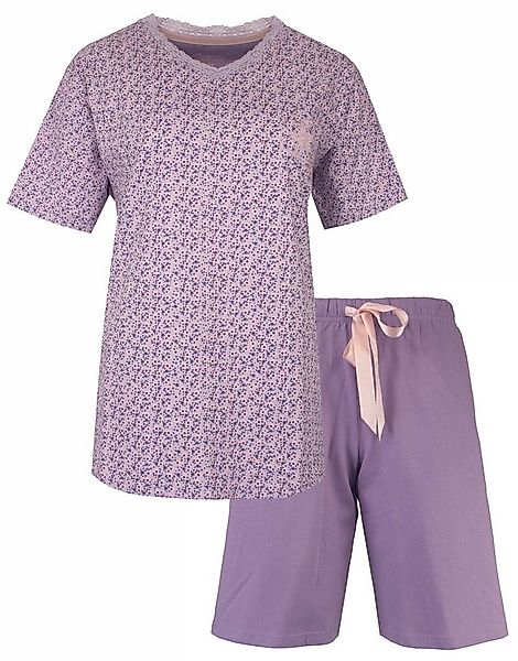 Tenderness Shorty Damen Pyjama kurz (2 tlg) Baumwolle günstig online kaufen