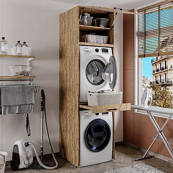 Roomart Waschmaschinenumbauschrank (Waschmaschinenschrank für Trockner und günstig online kaufen