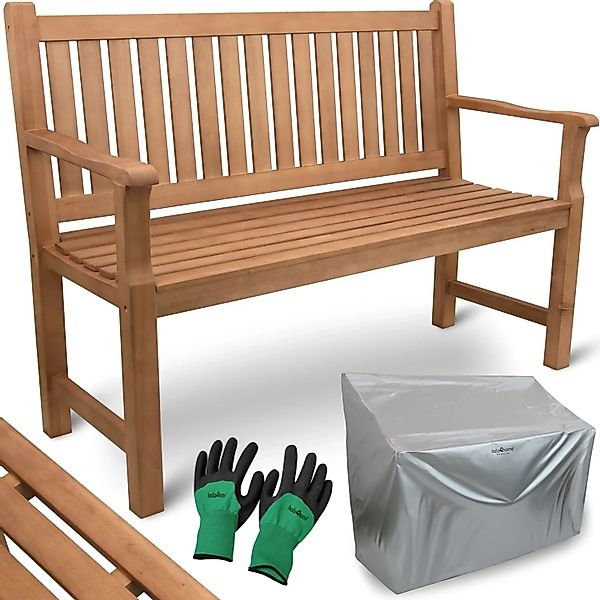 holz4home® Gartenbank Sitzbank aus Holz I Holzbank Outdoor Bank für 2-3 Per günstig online kaufen