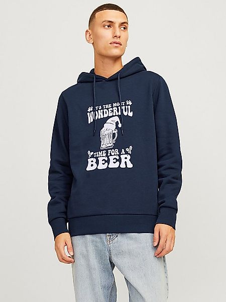 Jack & Jones Kapuzensweatshirt JJXMAS ONE COLOR FUNNY SWEAT HOOD günstig online kaufen